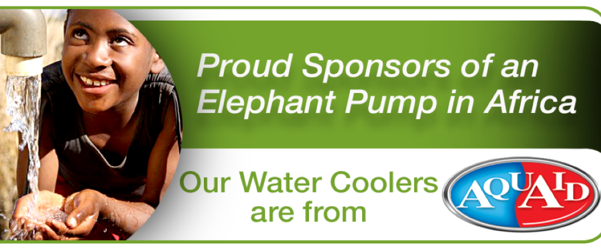 Proud Sponsors of an Elephant Pump in Africa
